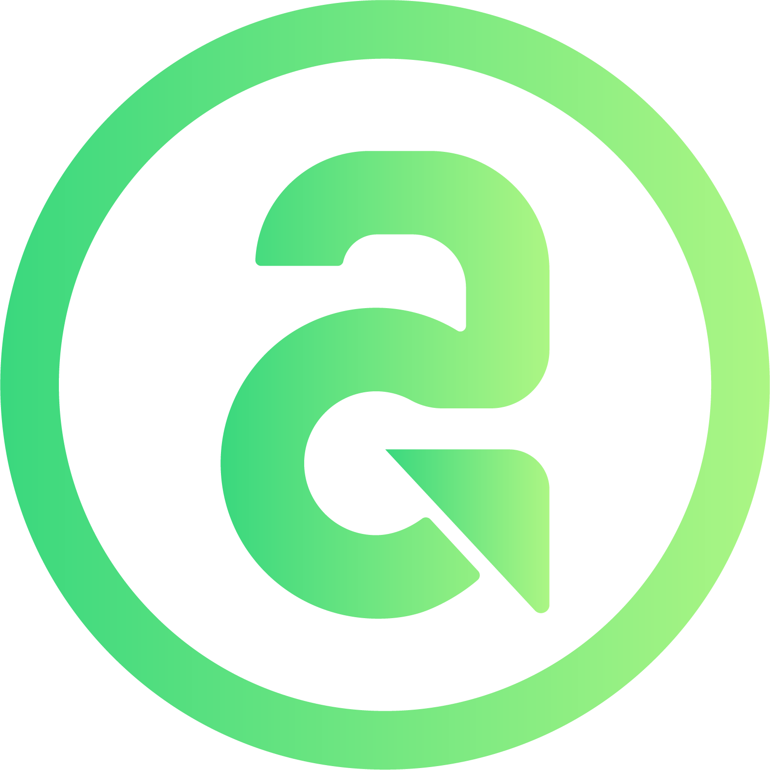 Logotipo do AutoGestor - Versões em degradê